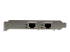 StarTech.com Gigabit PCI Express kortadapter med två portar för servernätverk - 