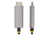 StarTech.com 10ft (3m) USB-C to HDMI Adapter Cable, 8K 60Hz, 4K 144Hz, HDR10, USB Type-C to HDMI 2.1 Video Converter Cable, USB-C DP Alt Mode/USB4/Thunderbolt 3/4 Compatible - Flera vinklar