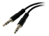 StarTech.com 3,5 mm 4-polig till 2x 3-polig 3,5 mm headsetsplitteradapter – F/M - Höger vinkel