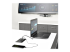 StarTech.com Single-Module Conference Table Connectivity Box-Customizable - Vänster vinkel