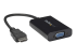 StarTech.com HDMI till VGA-videoadapter med audio för stationär/bärbar dator/Ultrabook - Vänster vinkel