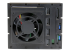 StarTech.com Flyttbart hyllfritt bakpanelställ i aluminium med hot swap-funktion för fyra 3,5" SAS II/SATA III - Tillbaka