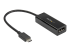 StarTech.com USB C to DisplayPort Adapter, 8K/5K/4K USB Type C to DP 1.4 Alt Mode Video Converter, HBR3/DSC/HDR, 8K 60Hz, Thunderbolt 3 Compatible DisplayPort 1.4 Monitor Display Adapter - Höger vinkel
