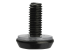 StarTech.com 50 Pack 10-32 Server Rack Cage Nuts and Screws with Washers, Rack Mount Hardware Kit, Network/IT Equipment Cabinet Clip/Captive Nuts & Bolts for Square Rack Holes, Black, TAA - Höger sida