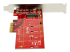 StarTech.com x4 PCI Express 3.0 till M.2 PCIe NVMe SSD Adapter - Tillbaka