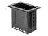 StarTech.com Single-Module Conference Table Connectivity Box-Customizable - Höger vinkel