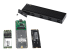 StarTech.com USB-C 10 Gbps till M.2 NVMe eller M.2 SATA SSD-inneslutning - Höger vinkel