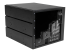 StarTech.com Flyttbart hyllfritt bakpanelställ i aluminium med hot swap-funktion för fyra 3,5" SAS II/SATA III - Vänster vinkel