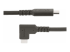 StarTech.com 3ft (1m) Rugged Right Angle USB-C Cable, USB 10 Gbps, USB C to C Data Transfer Cable, 4K 60Hz DP Alt Mode, 100W Power Delivery - Framsidan