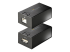 StarTech.com USB 2.0 Extender over Cat5e/Cat6 Cable (RJ45), 492ft/150m USB Over Ethernet Extender/Adapter Kit - Höger vinkel