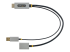 StarTech.com 1ft (30cm) HDMI to DisplayPort Adapter, Active 4K 60Hz HDMI Source to DP Monitor Adapter Cable, USB Bus Powered, HDMI 2.0 to DisplayPort Converter for Laptops/PC - Höger sida