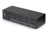 StarTech.com 4-Port Dual-Monitor DisplayPort KVM Switch, 4K 60Hz, 2x USB 5Gbps Hub Ports, 2x USB 2.0 HID Ports, Hotkey and Push-Button Switching, TAA Compliant - Höger vinkel