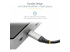 StarTech.com 50 cm USB C-kabel 10 Gbit/s - Närbild