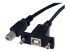 StarTech.com 1 ft Panel Mount USB Cable B to B - Framsidan