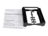 StarTech.com Dubbelt 2,5" SSD/HDD-monteringsfäste för 3,5" enhetsfack - Framsidan