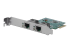 StarTech.com Gigabit PCI Express kortadapter med två portar för servernätverk - Höger vinkel