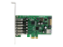 StarTech.com PCI Express USB 3.0-kort med 7 portar - Framsidan