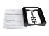 StarTech.com Dubbelt 2,5" SSD/HDD-monteringsfäste för 3,5" enhetsfack - Framsidan
