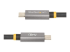 StarTech.com 3ft (1m) USB4 Cable, USB-IF Certified USB-C Cable, 40 Gbps, USB Type-C Data Transfer Cable, 100W Power Delivery, 8K 60Hz, Compatible w/Thunderbolt 4/3/USB 3.2 - Närbild
