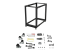 StarTech.com 18U 19-tums Open Frame Server-rack - Framsidan