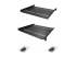 StarTech.com 2-Pack 1U Server Rack Shelf, Vented, 44lb Capacity, 16" Deep (CABSHELF116V2PK) - Flera vinklar