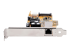 StarTech.com 1 Port 2.5Gbps PoE Network Card, PCIe Ethernet Card w/RJ45 Port, 30W 802.3at PoE NIC for Desktops/Servers, Network PoE LAN Adapter w/Low-Profile Bracket Included - Vänster sida