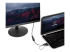 StarTech.com HDMI till DisplayPort-adapter - Vänster vinkel