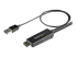 StarTech.com 2 m HDMI till DisplayPort-kabel - Höger vinkel