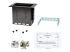 StarTech.com Single-Module Conference Table Connectivity Box-Customizable - Höger vinkel
