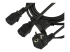 StarTech.com 2m (6ft) Computer Power Cord, 18AWG, EU Schuko to 2x C13 Power Cord, 10A 250V, Black Replacement AC Cord, TV/Monitor Power Cable, Schuko CEE 7/7 to IEC 60320 2x C13 Power Cord - Höger vinkel
