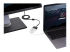 StarTech.com USB-C- till VGA-adapter - Vänster vinkel