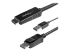 StarTech.com 3 m HDMI till DisplayPort-kabel - Höger vinkel