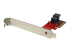StarTech.com 4-Lane PCI Express to SFF-8643 Adapter for PCIe NVMe U.2 SSD - Vänster vinkel