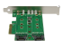StarTech.com 3-port M.2 SSD (NGFF) Adapter Card - Tillbaka