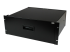 StarTech.com 4U Black Steel Storage Drawer for 19in Racks and Cabinets - Höger vinkel