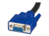 StarTech.com 3 m 2-i-1 universell USB KVM-kabel - Närbild