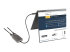 StarTech.com USB-C to Dual HDMI MST HUB, Dual HDMI 4K 60Hz, USB Type C Multi Monitor Adapter for Laptop w/ 1ft (30cm) cable, DP 1.4 Multi-Stream Transport Hub, USB Type C to 2x HDMI Ports - Höger sida