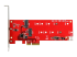 StarTech.com 2x M.2 SATA SSD Controller Card - Framsidan